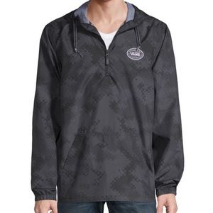 Vans Black Gray Camo Windbreaker